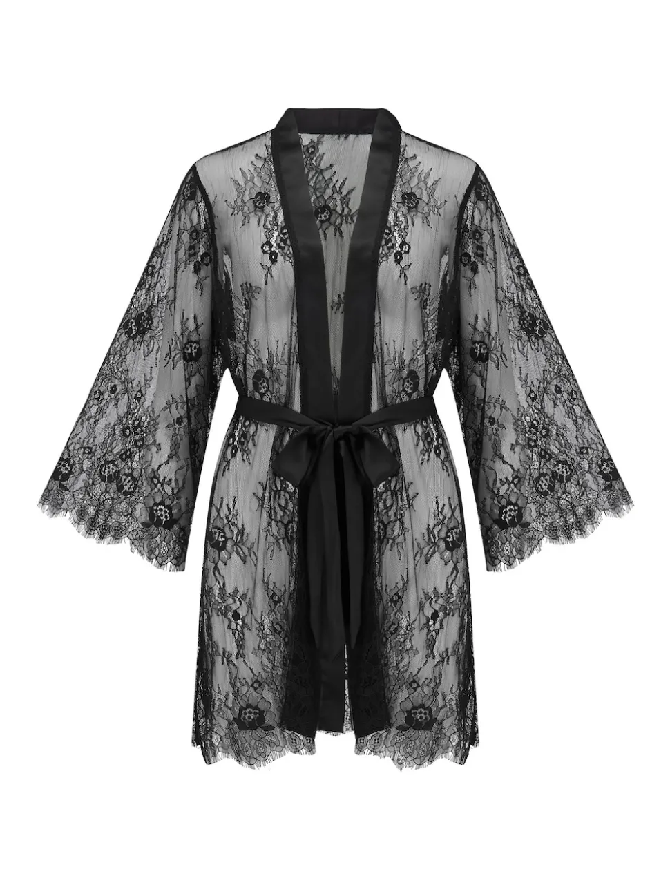 Peignoir Pour Moi For Your Eyes Only en dentelle