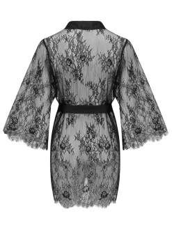 Peignoir Pour Moi For Your Eyes Only en dentelle