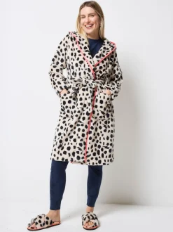 Peignoir SCAMP & DUDE Cheetah & Lightning Bolt