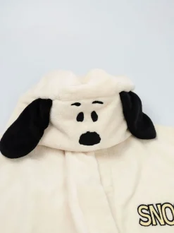 Peignoir Vanilla Underground Peanuts Snoopy à capuche