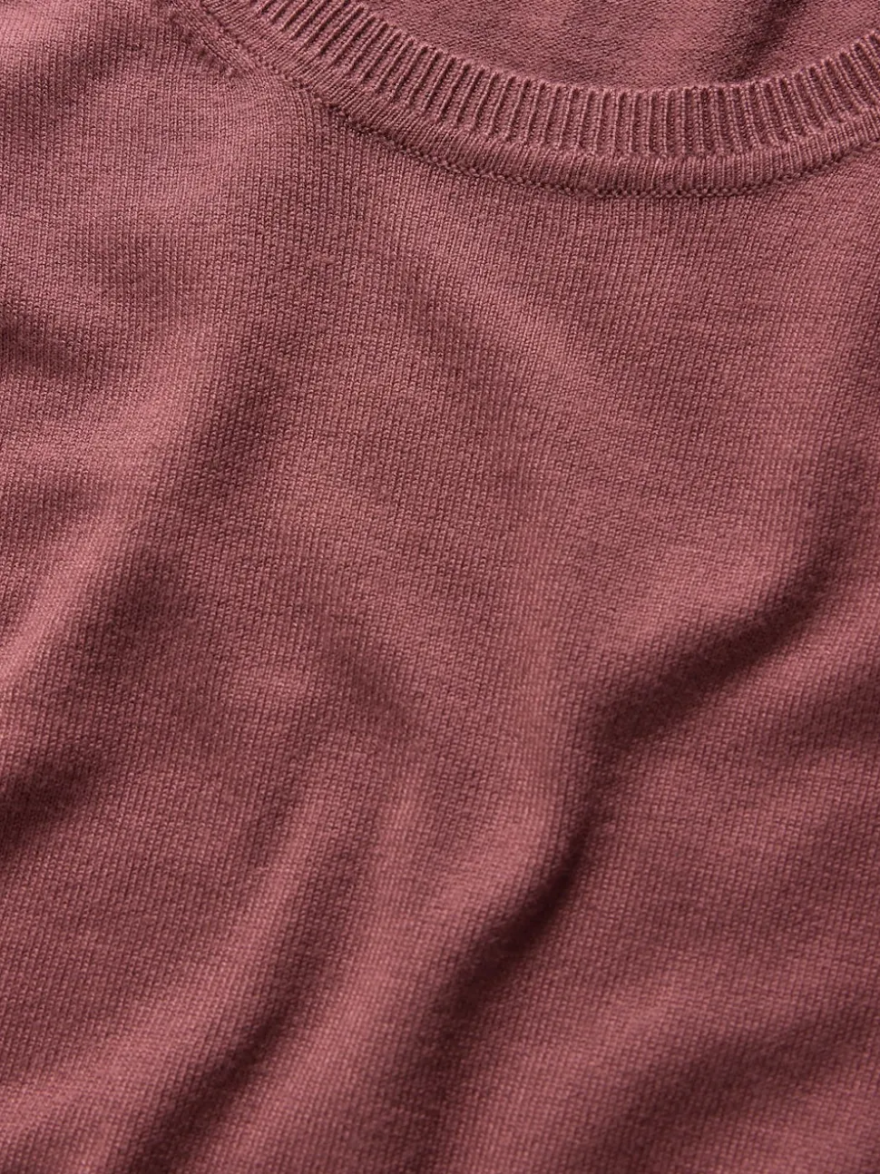 Plum/rose foncé/Marron - T-shirts The Set en maille fine