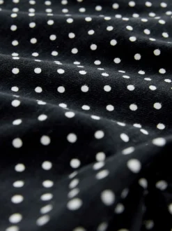 Point noir de Polka - Jeans de jambe droite