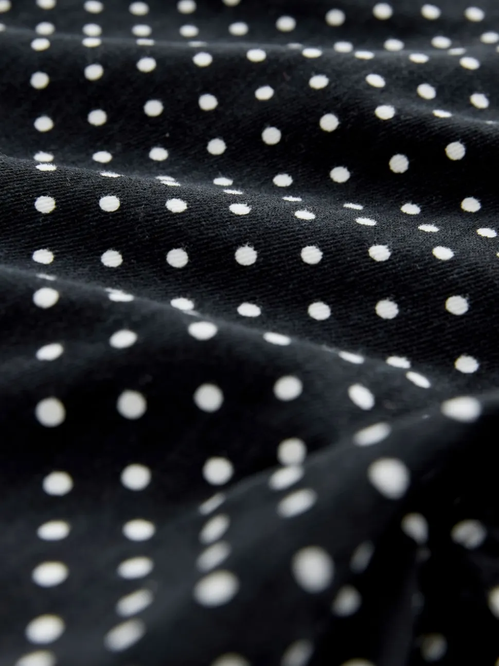 Point noir de Polka - Jeans de jambe droite