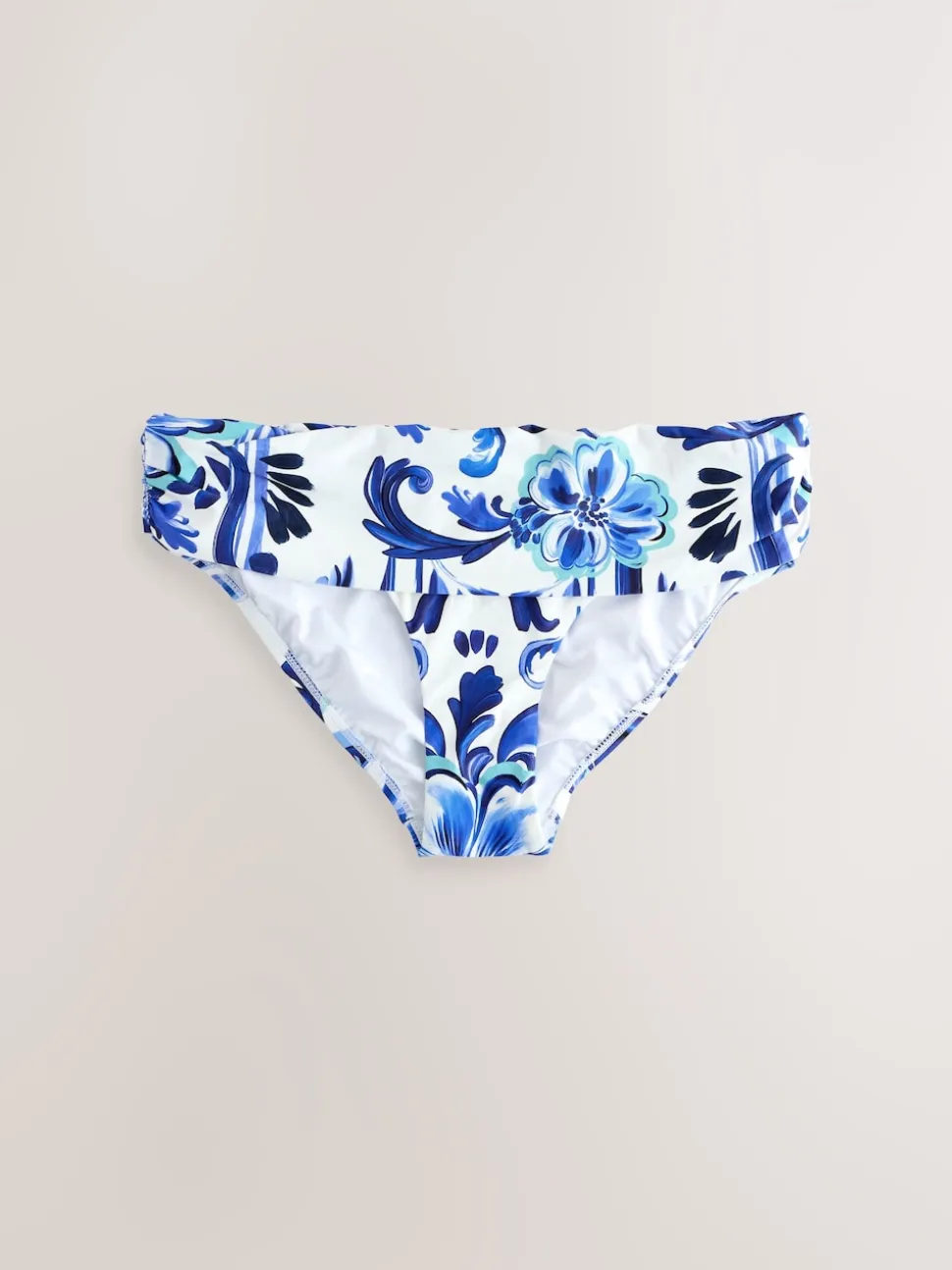 Porcelaine blanc/bleu - Bas de bikini