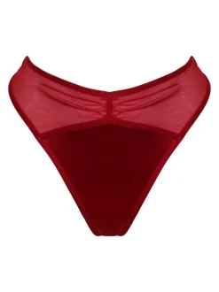 Pour Moi All Yours Satin et String en maille