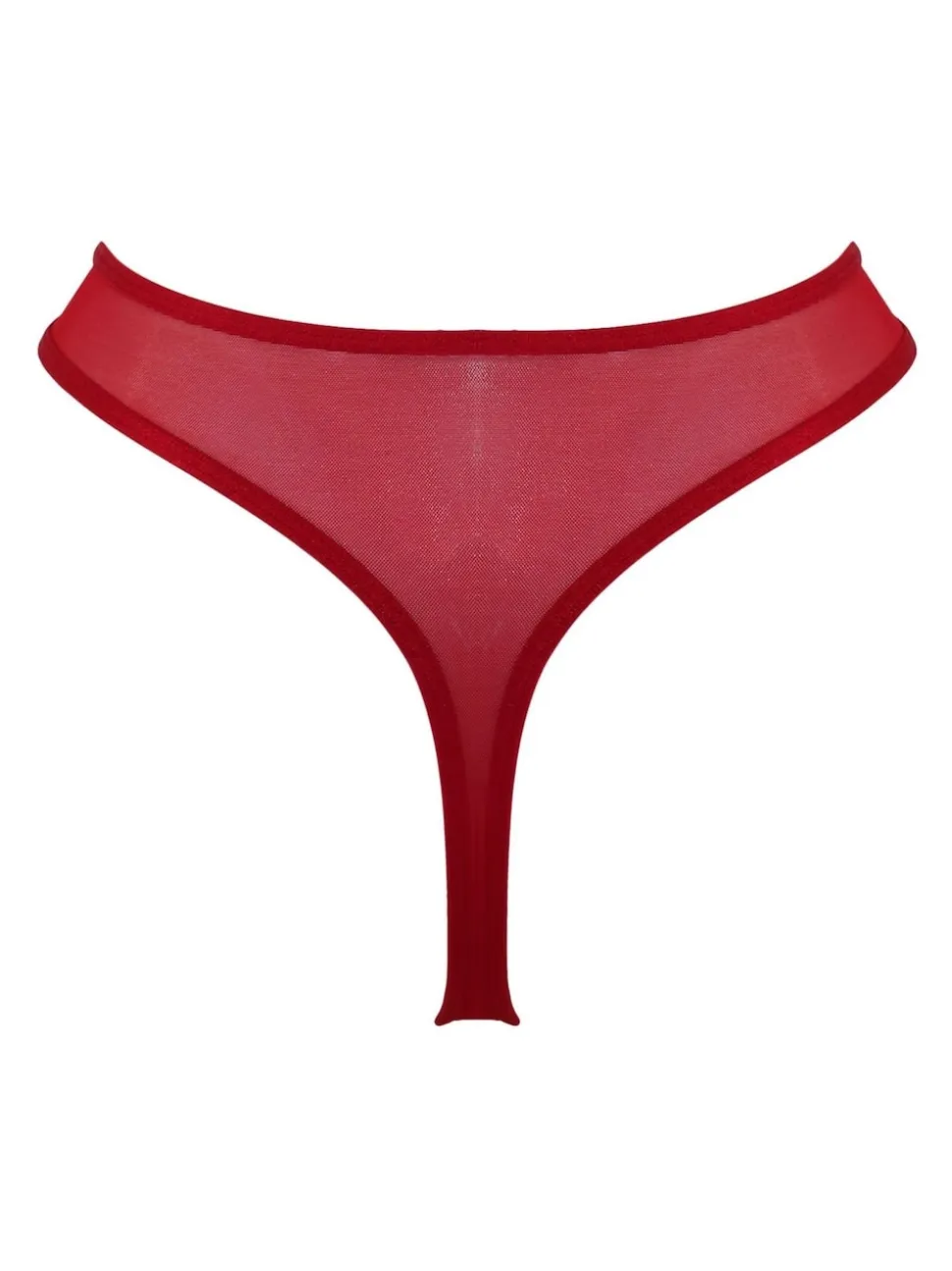 Pour Moi All Yours Satin et String en maille