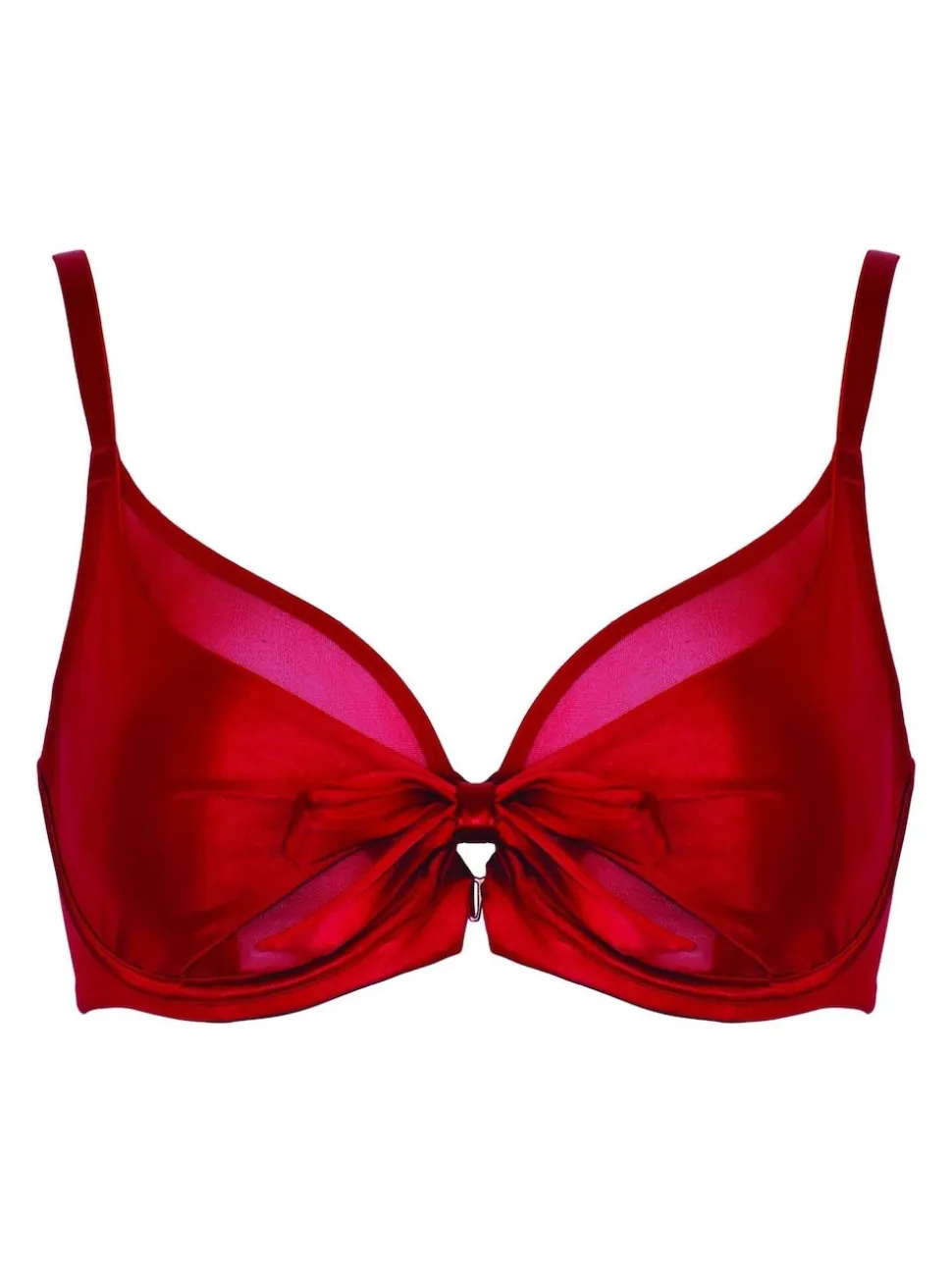 Pour Moi All Yours Satin et fermeture frontale en maille Soutiens-gorge