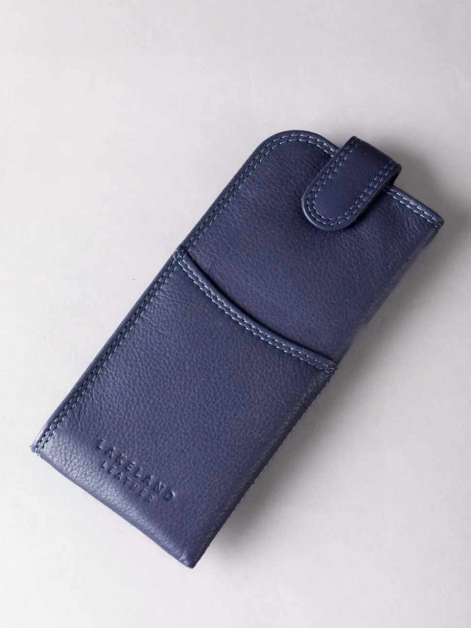 Pourpre foncé - Lakeland Leather Etui à lunettes