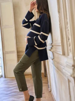 Pulls de Grossesse et d'Allaitement Seraphine en Coton Blend