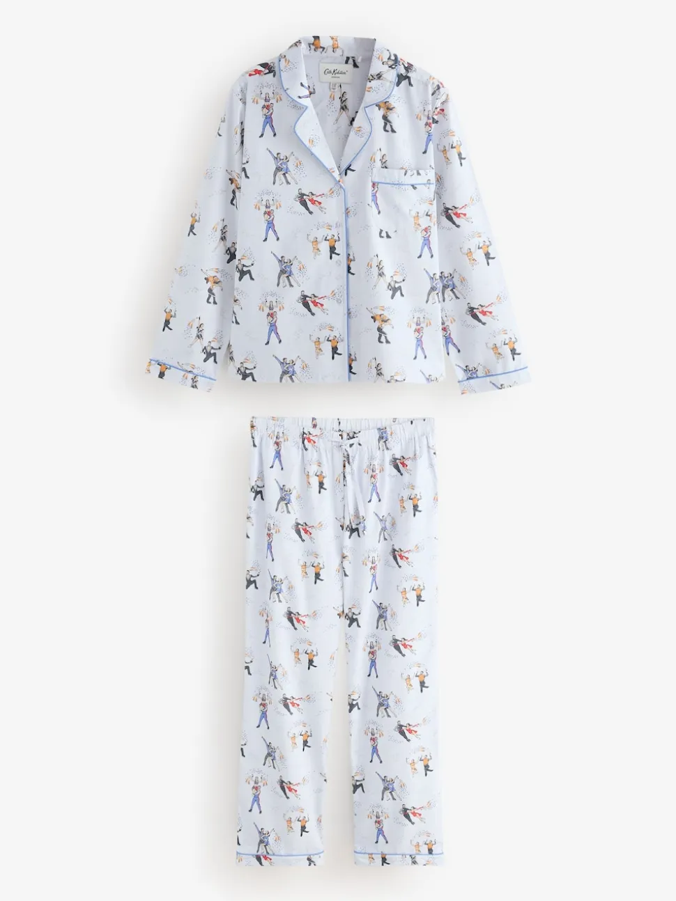 Pyjama Cath Kidston Lilah et Lewis boutonné