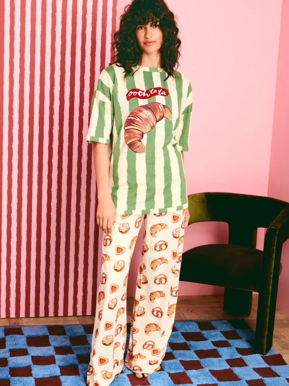 Pyjama de Noël Eleanor Bowmer 100% coton