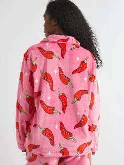 Pyjama Skinnydip Chilli Sparkle Twosie en polaire