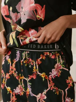 Pyjamas B by Ted Baker noirs fleuris