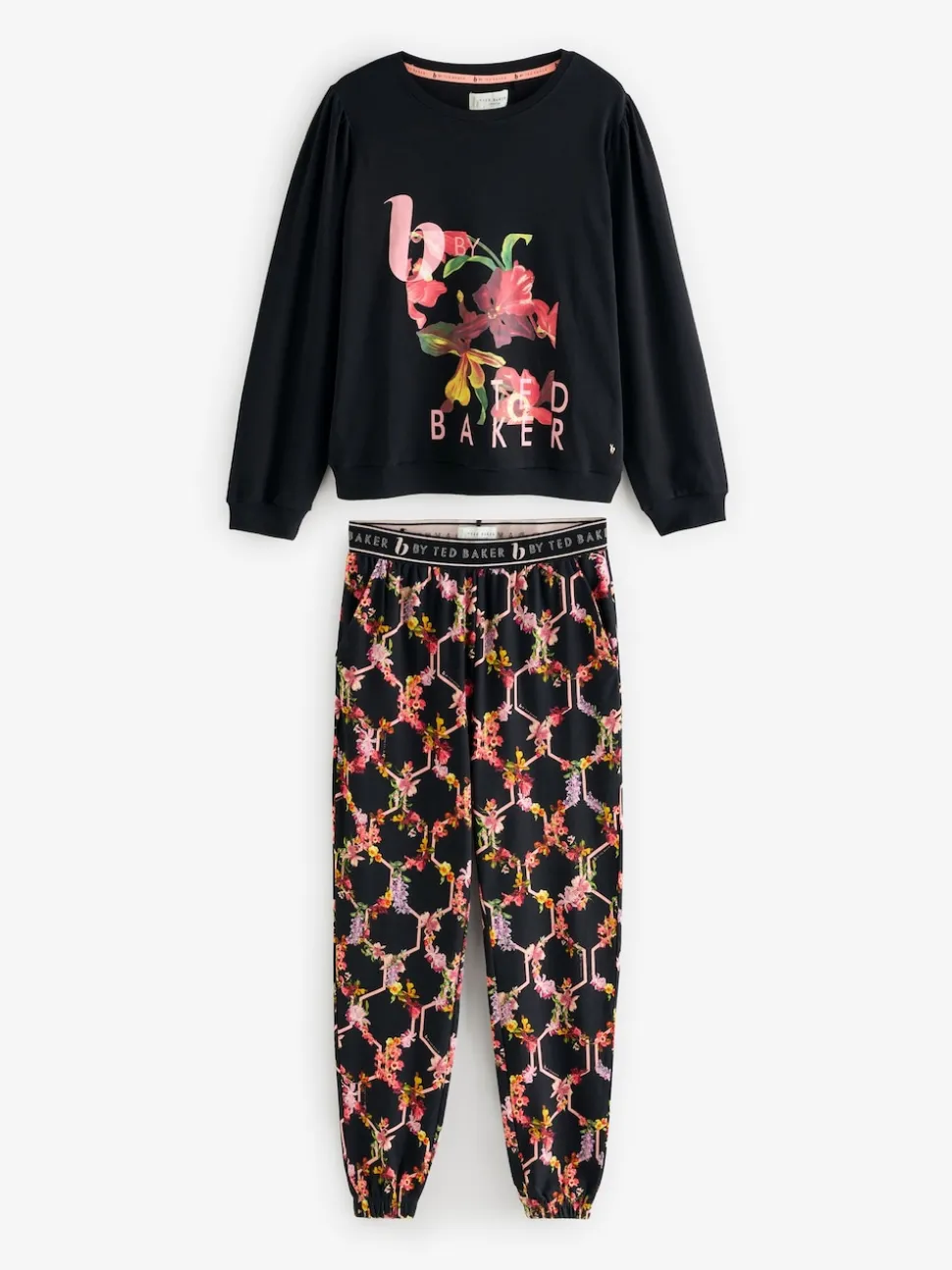 Pyjamas B by Ted Baker noirs fleuris