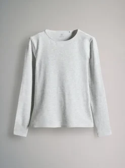 Rayure/Noir/Gris/Blanc - The Set 7 Lot Manches longues Col rond T-shirt