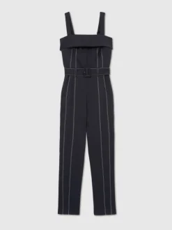 Reiss Fianna Combinaison structurée à coutures contrastées