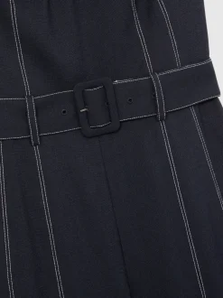 Reiss Fianna Combinaison structurée à coutures contrastées