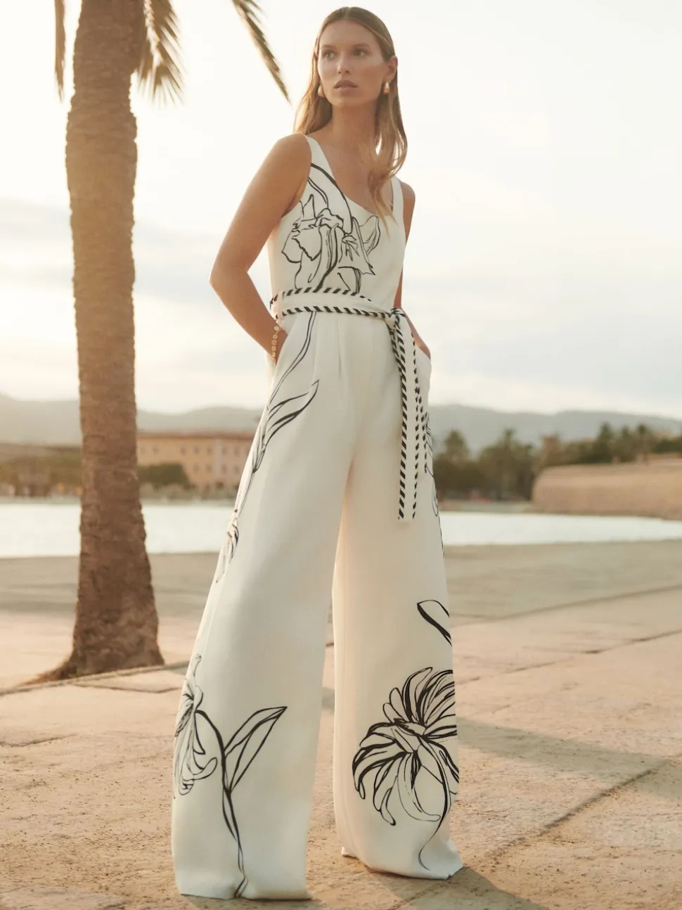 Reiss Kinsley Reiss | Combinaison NYBG à imprimé floral