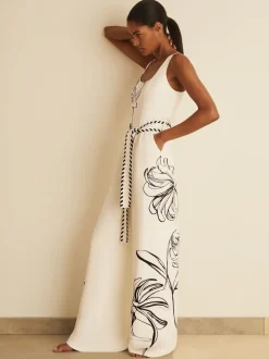 Reiss Kinsley Reiss | Combinaison NYBG à imprimé floral