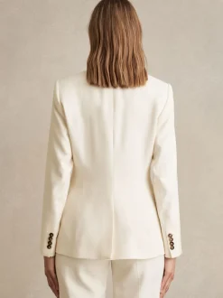 Reiss Millie Simple boutonnage Peak-Lapel habillé Blazer