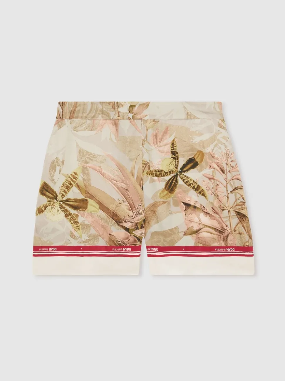 Reiss Santana Reiss | Short NYBG en satin à imprimé floral