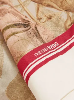 Reiss Santana Reiss | Short NYBG en satin à imprimé floral