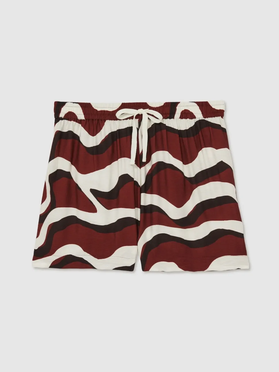 Reiss Short à cordon de serrage Wave-Imprimé