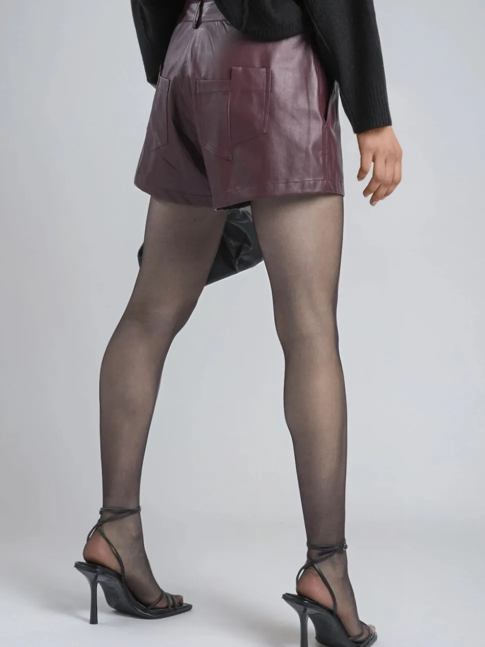 Religion short en similicuir Dark Orbit avec poche