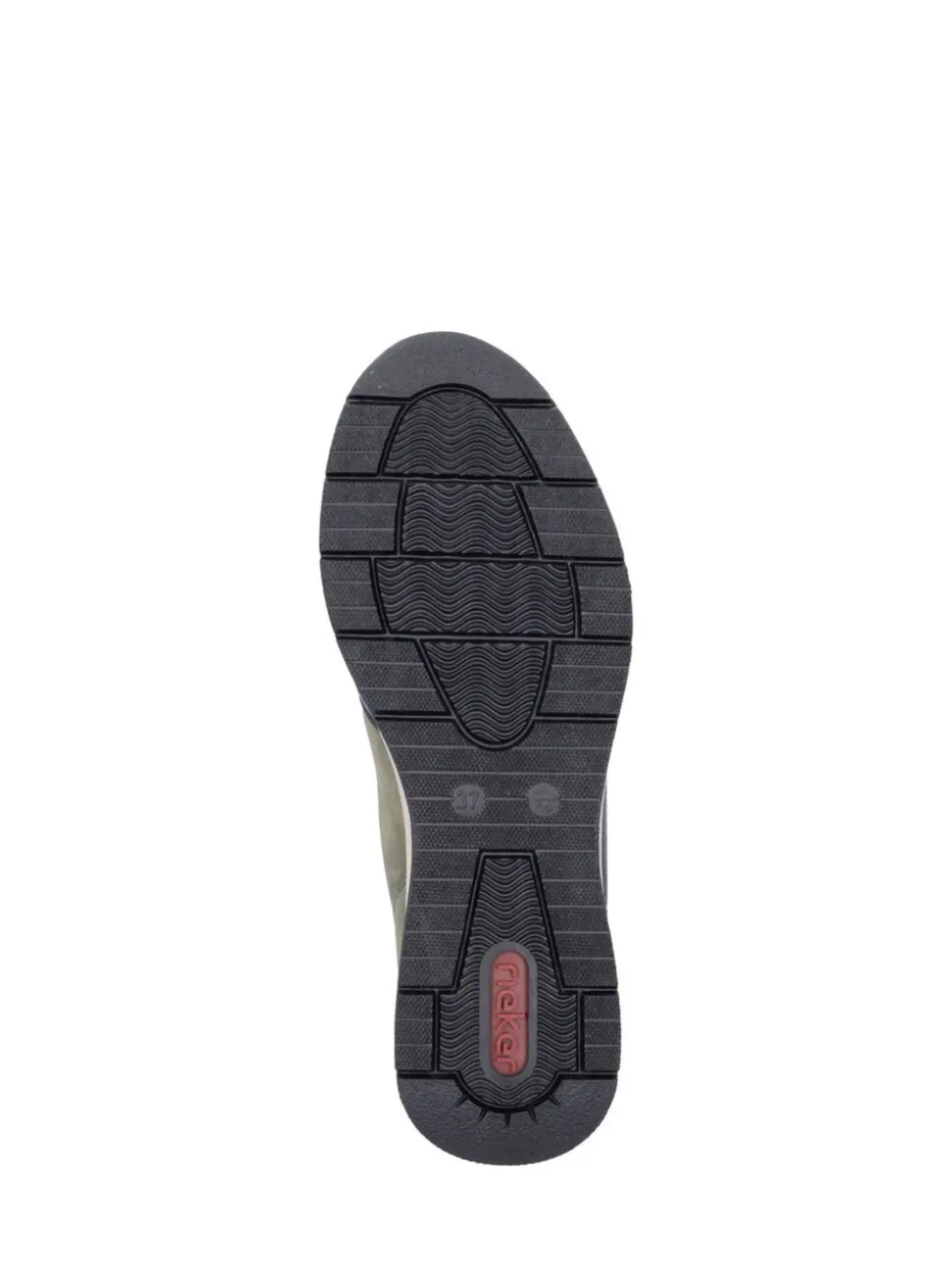 Rieker Womens Vert Front Zip Compensées Bottes
