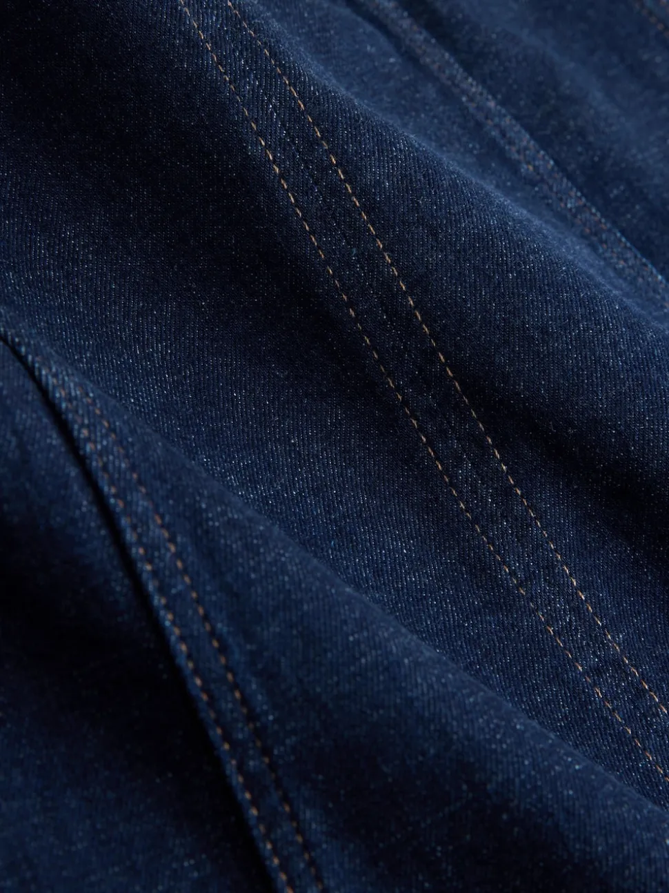 Rinçant denim - Jupe mi-longue cousue complète Hourglass