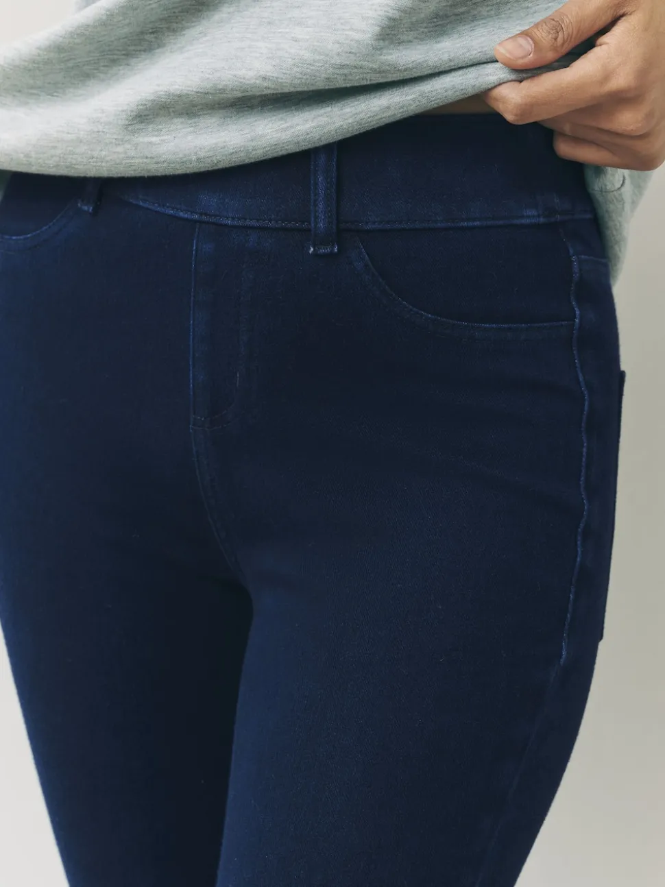 Rinçant denim - Leggings bootcut en jersey