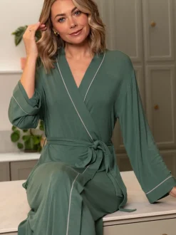 Robe de chambre longue Cyberjammies en jersey