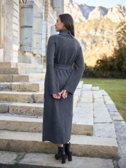 Robe de grossesse Seraphine 100% laine mérinos en maille