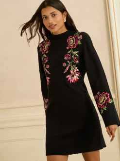 Robe pull Love & Roses douillette