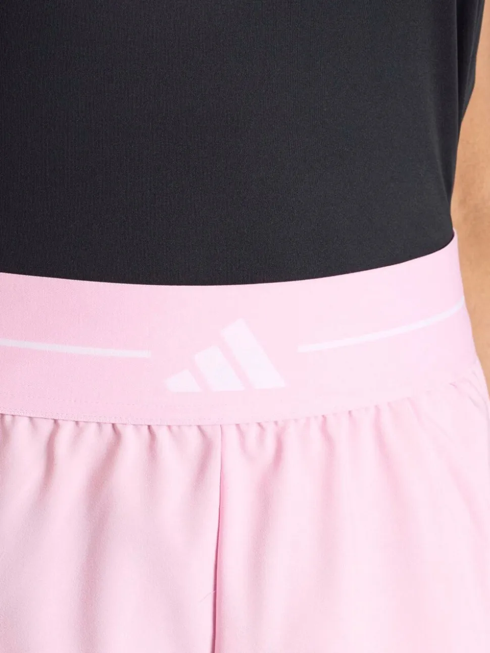 Rose - adidas Hyperglam 3Shorts tissés à Rayures