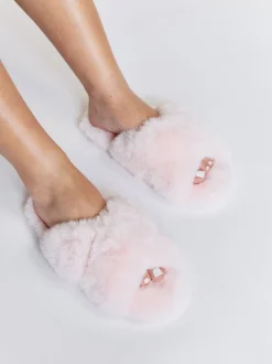 Rose - Chaussons Boux Avenue Cross Band