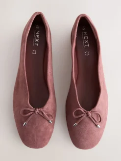 Rose - Chaussures plates Forever Comfort® en daim à taille haute