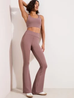 Rose - Friends Like These Studio Yoga Flare Leggings