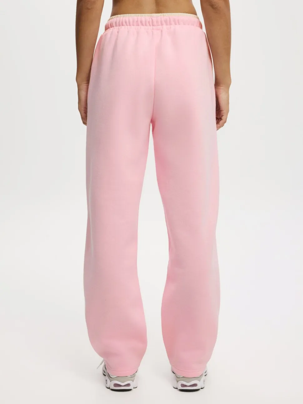 Rose - Joggings Cotton On en peluche à taille double