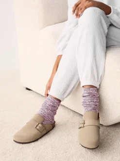 Rose - Lot de 3 paires de chaussettes en coton souple