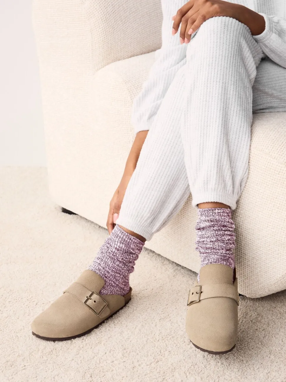 Rose - Lot de 3 paires de chaussettes en coton souple