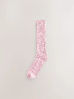 Rose - Lot de 3 paires de chaussettes en coton souple
