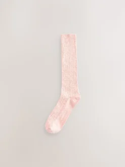 Rose - Lot de 3 paires de chaussettes en coton souple