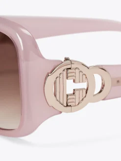 Rose - Lunettes de soleil Carvela oversize C