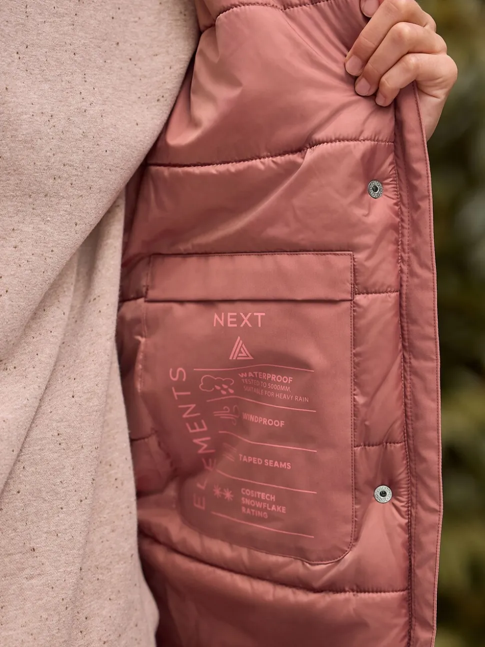 Rose - Manteau imperméable Element