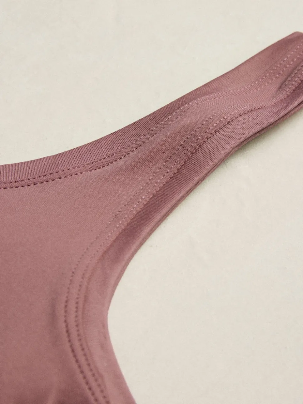 Rose - N.Soutien-gorge court très doux sans coutures Premium