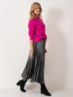 Rose - Pull Crew Clothing à paillettes