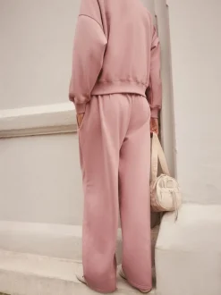 Rose - soi-même. Pantalon de jogging coupe large