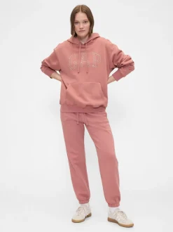 Rose - Sweat à capuche Gap avec logo