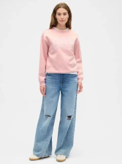 Rose - Sweat Gap décontracté à logo
